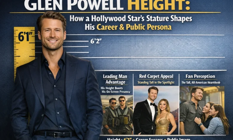 Glen Powell Height