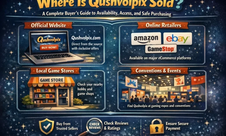 Where Is Qushvolpix Sold